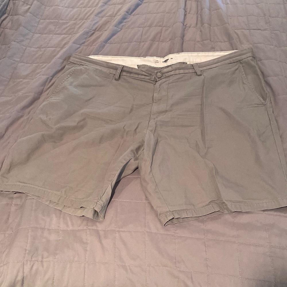 Mens Old Navy gray grey slim shorts 46 xxxl